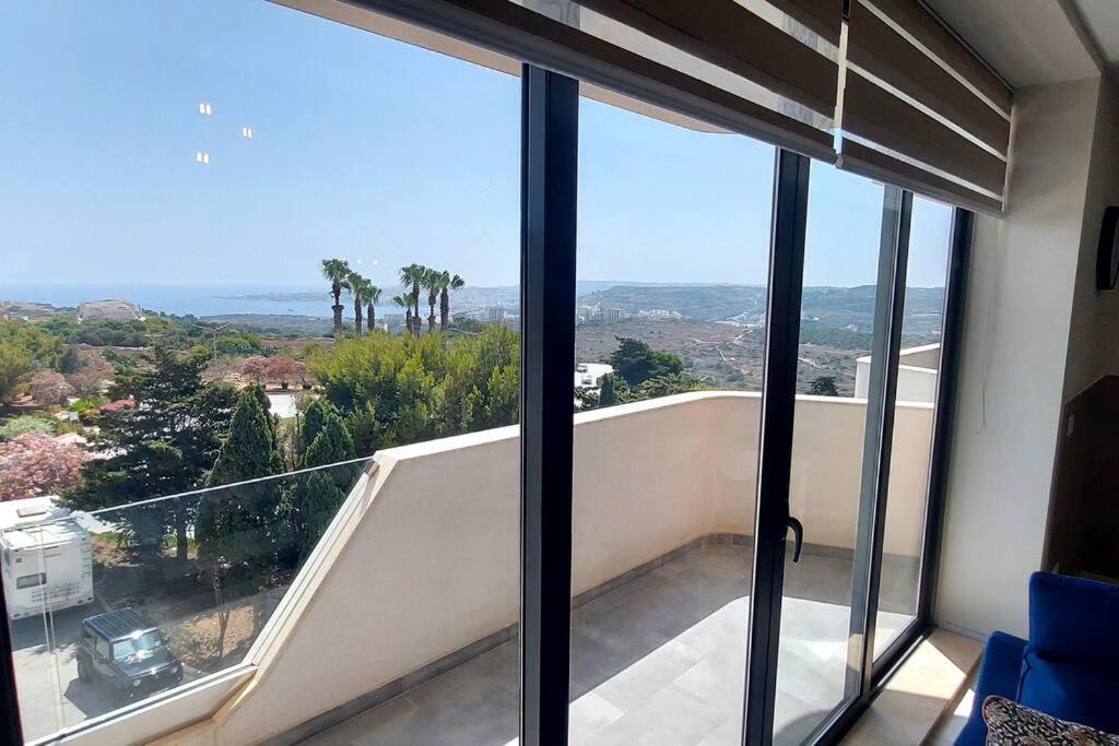 2-Bed Apartment In Mellieha With Sea And Country View Bagian luar foto